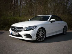 Weiß Gebraucht 2020 Mercedes C200 AMG Cabrio | 34.900 € (Guter Preis)