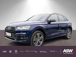 Navarrablau metallic Gebraucht 2018 Audi Q5 S-Line SUV | 29.930 € (Fairer Preis)