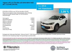 Oryxweiß perlmutteffekt Gebraucht 2024 VW Tiguan Life SUV | 35.908 € (Guter Preis)