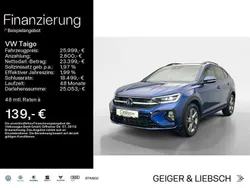 Blau Gebraucht 2024 VW Taigo R-line SUV | 26.499 € (Fairer Preis)