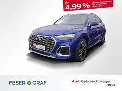 Ultrablau metallic Gebraucht 2024 Audi Q5 Sportback S-Line SUV | 53.980 € (Guter Preis)