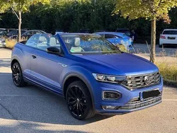 Blau Gebraucht 2021 VW T-Roc Cabriolet Edition Cabrio | 27.900 € (Fairer Preis)