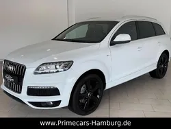 Weiß Gebraucht 2014 Audi Q7 S-Line SUV | 25.490 € (Teuer)