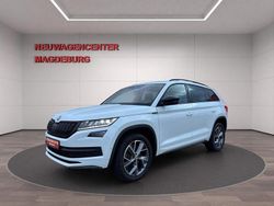 Moonweiss metallic Gebraucht 2021 Skoda Kodiaq SportLine SUV | 34.880 € (Etwas zu teuer)