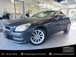 Tenoritgrau metalliclack Gebraucht 2012 Mercedes SLK200 Cabrio | 21.890 € (Etwas zu teuer)