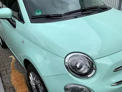 Grün Gebraucht 2016 Fiat 500C Lounge Cabrio | 10.500 € (Fairer Preis)