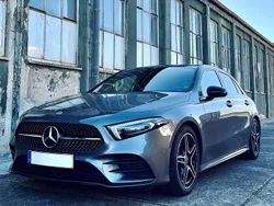 Grau Gebraucht 2022 Mercedes A200 AMG line Limousine | 31.800 € (Teuer)