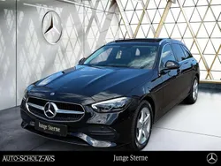 Obsidianschwarz metallic Gebraucht 2024 Mercedes C300e Avantgarde Kombi | 44.715 € (Guter Preis)