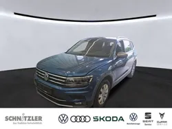 Blau Gebraucht 2021 VW Tiguan Allspace Highline SUV | 35.950 € (Fairer Preis)
