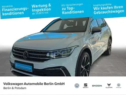 Pure white Gebraucht 2024 VW Tiguan Allspace R-line SUV | 50.850 € (Teuer)
