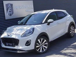 Metropolisweiß metallic Gebraucht 2021 Ford Puma Titanium X SUV | 18.990 € (Guter Preis)