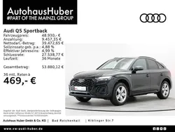 Mythosschwarz metallic (metallic) Gebraucht 2022 Audi Q5 Sportback S-Line SUV | 48.930 € (Fairer Preis)