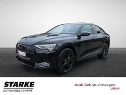 Schwarz Gebraucht 2022 Audi e-tron Sportback S-Line SUV | 33.930 € (Fairer Preis)
