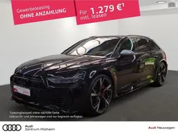 Mythosschwarz metallic Gebraucht 2024 Audi RS6 Ambiente Kombi | 130.570 € (Teuer)