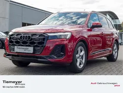 Rot Gebraucht 2024 Audi Q7 S-Line SUV | 61.740 €