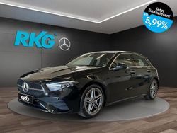 Schwarz Gebraucht 2024 Mercedes A180 AMG Limousine | 27.890 € (Superpreis)