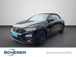 Deep black perleffekt Gebraucht 2021 VW T-Roc Cabriolet R-line Cabrio | 25.500 € (Fairer Preis)