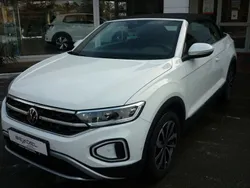 Weiß Gebraucht 2022 VW T-Roc Cabriolet Style Cabrio | 31.690 € (Fairer Preis)
