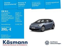 Blau Gebraucht 2021 VW ID.3 Pro Performance Kleinwagen | 20.629 € (Fairer Preis)