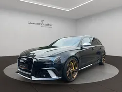 Pantherschwarz kristalleffekt Gebraucht 2015 Audi RS6 Sport Kombi | 59.888 € (Teuer)