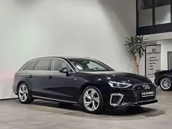 Mythosschwarz metallic Gebraucht 2023 Audi A4 S-Line Kombi | 36.940 € (Fairer Preis)