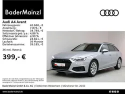 Florettsilber metallic Gebraucht 2024 Audi A4 Advanced Plus Kombi | 42.660 € (Teuer)