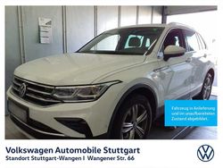 Pure white Gebraucht 2021 VW Tiguan Elegance SUV | 35.430 € (Etwas zu teuer)