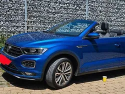 Grau Gebraucht 2021 VW T-Roc Cabriolet R-line Cabrio | 25.990 € (Fairer Preis)