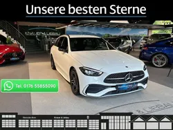 Unilack polarweiß Gebraucht 2024 Mercedes C220 AMG Kombi | 44.880 € (Teuer)