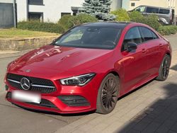 Rot Gebraucht 2021 Mercedes CLA220 AMG Limousine | 29.990 € (Fairer Preis)