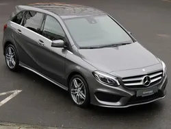 Mountaingrau Gebraucht 2016 Mercedes B200 AMG line Van / Kleinbus | 19.990 € (Etwas zu teuer)