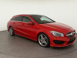 Rot Gebraucht 2016 Mercedes CLA180 Shooting Brake AMG line Kombi | 16.460 € (Fairer Preis)