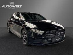 Schwarz Gebraucht 2019 Mercedes A200 AMG line Limousine | 18.490 € (Superpreis)