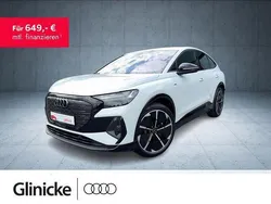 Weiss Gebraucht 2024 Audi Q4 Sportback e-tron S-Line SUV | 49.370 €
