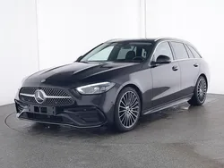 Unilack schwarz Gebraucht 2024 Mercedes C180 AMG Kombi | 39.890 € (Etwas zu teuer)