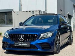 Blau Gebraucht 2021 Mercedes C300e AMG line Limousine | 32.990 € (Teuer)
