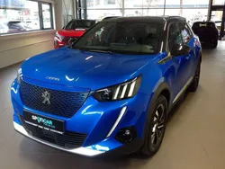 Vertigoblau Gebraucht 2021 Peugeot e-2008 GT SUV | 19.750 € (Fairer Preis)