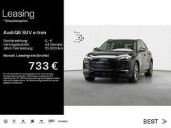 Mythosschwarz metallic Gebraucht 2025 Audi Q6 e-tron Performance SUV | 68.395 € (Guter Preis)
