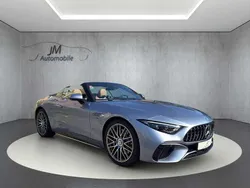 Cote d'azur hellblau metalli Gebraucht 2024 Mercedes SL55 AMG AMG Cabrio | 132.990 € (Fairer Preis)