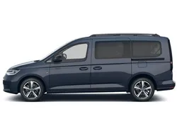 Starlight blue metallic Neu 2024 VW Caddy Maxi Dark Label Van / Kleinbus | 49.490 € (Teuer)