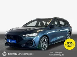 Chrome blue metallic Gebraucht 2023 Ford Focus ST-Line X Kombi | 20.900 € (Superpreis)