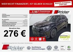 Deep black perleffekt (metallic) Gebraucht 2024 VW Tiguan SUV | 30.949 € (Superpreis)