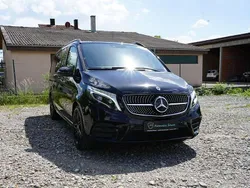 Obsidianschwarz Gebraucht 2021 Mercedes V300 Avantgarde Edition Van / Kleinbus | 57.490 € (Etwas zu teuer)