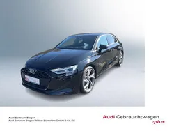 Schwarz Gebraucht 2024 Audi A3 Sportback Sport Limousine | 39.910 € (Fairer Preis)