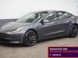 Grau Gebraucht 2021 Tesla Model 3 Performance Limousine | 30.950 € (Fairer Preis)