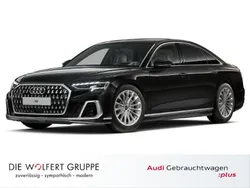 Mythosschwarz metallic Gebraucht 2024 Audi A8 Ambiente Limousine | 65.870 € (Guter Preis)