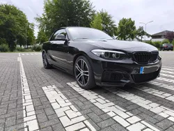Schwarz Gebraucht 2017 BMW 218 M Sport Cabrio | 21.900 € (Fairer Preis)
