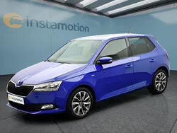 Blau Gebraucht 2021 Skoda Fabia Limousine | 15.449 € (Fairer Preis)