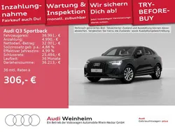 Mythosschwarz metallic Gebraucht 2023 Audi Q3 S-Line SUV | 36.991 € (Fairer Preis)