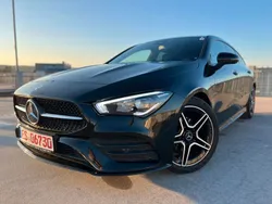 Schwarz Gebraucht 2021 Mercedes CLA180 Shooting Brake AMG Kombi | 25.989 € (Fairer Preis)